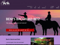 benis-backroad-beiz.ch Webseite Vorschau
