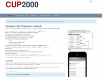 cup2000.dk Webseite Vorschau