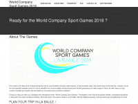 wcsg2018.com Webseite Vorschau