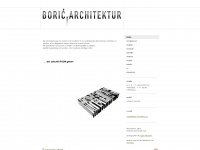 boric-architektur.eu Webseite Vorschau