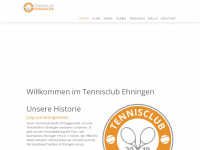 tennis-ehningen.de Webseite Vorschau