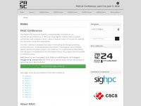 pasc-conference.org Webseite Vorschau