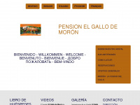 gallodemoron.com Webseite Vorschau