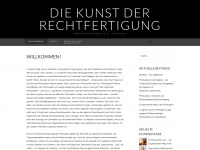 rechtfertigung.wordpress.com Webseite Vorschau