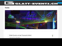 glatt-events.ch Webseite Vorschau
