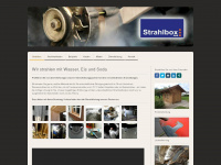 strahlbox.com Webseite Vorschau