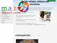 maz-freiwilligendienst.de Webseite Vorschau
