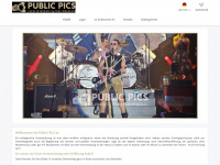 public-pics.de Webseite Vorschau