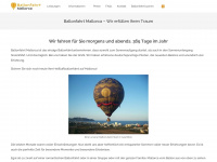 ballonfahrtmallorca.com Webseite Vorschau