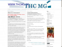 thcmg.de Webseite Vorschau