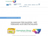 samahan.shop Webseite Vorschau