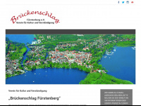 brueckenschlagfuerstenberg.de Webseite Vorschau