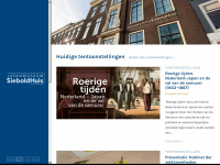 sieboldhuis.org Webseite Vorschau