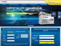 varta-automotive.pl Webseite Vorschau
