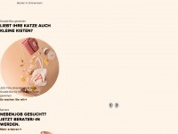 gesunde-tiernahrung.ch Webseite Vorschau