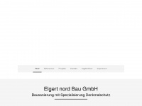 elgertnordbau.de Webseite Vorschau