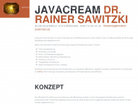 javacream.org Webseite Vorschau