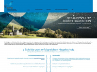 hagelregister.at Webseite Vorschau