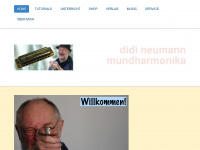 didi-neumann.de Webseite Vorschau