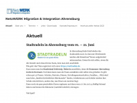 netzwerk-migration-integration.de Webseite Vorschau