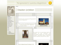 kath-alteglofsheim.de Webseite Vorschau