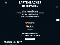 bartenbacher-feuerwerk.com Webseite Vorschau