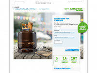 knauber-flaschengas.de Webseite Vorschau