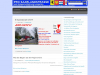 prosaarlandstrasse.wordpress.com Webseite Vorschau