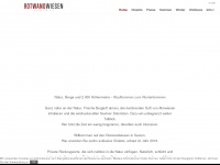rotwandwiesen.com Webseite Vorschau