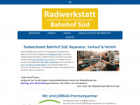 radwerkstatt-sued.de Webseite Vorschau