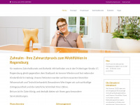 zahnalm.de Webseite Vorschau