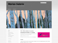 maria-weber.net Webseite Vorschau