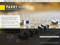 parry-audio.de Webseite Vorschau