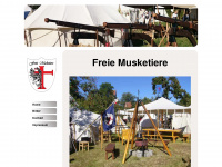 freie-musketiere.de Webseite Vorschau