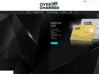 overcharged.io Webseite Vorschau