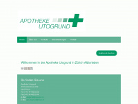 apotheke-utogrund.ch Webseite Vorschau