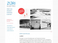 zueri-elektro.ch Webseite Vorschau