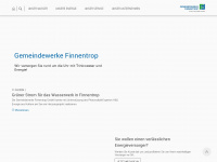 gemeindewerke-finnentrop.de Webseite Vorschau