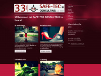 safe-tec-consulting.de Webseite Vorschau
