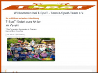 tennis-sport-team.de Webseite Vorschau