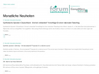 forum-substitutionspraxis.de Webseite Vorschau