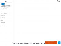 syncro-system.fr Webseite Vorschau
