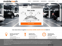 mobilemech.at Webseite Vorschau