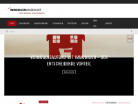 immobilienwissen.net Webseite Vorschau
