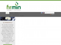 firmin.it Webseite Vorschau