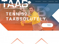 taab-tennis.at Webseite Vorschau
