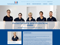 physio-berg.ch Webseite Vorschau