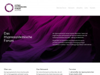 hypnosystemisches-forum.at Webseite Vorschau