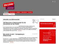 dielinke-birkenwerder.de Webseite Vorschau