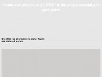 alupor.com Webseite Vorschau